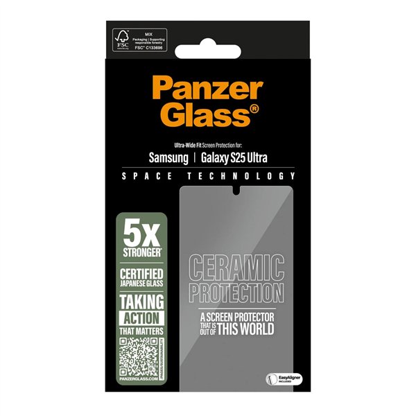 PanzerGlass Ceramic Screen Protector Samsung Galaxy S25 Ult