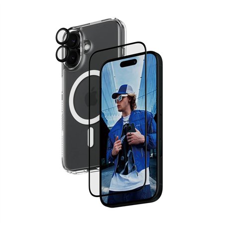 PanzerGlass 3 in 1 Protection Bundle iPhone 16