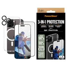PanzerGlass 3-in-1 Protection Bundle iPhone 16 Pro Max 2