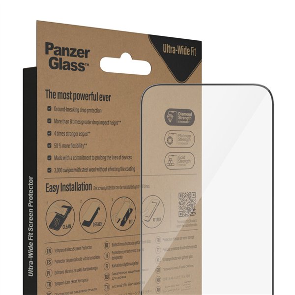 PanzerGlass Screen Protector for iPhone 14 Pro Max UWF
