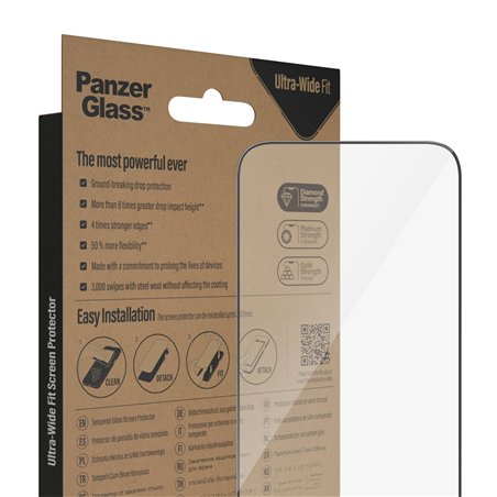 PanzerGlass Screen Protector for iPhone 14 Pro Max UWF