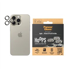 PanzerGlass Hoops Natural Metal Lens Protector iP 15 Pro / Max 2