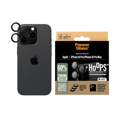 PanzerGlass Hoops Black Camera Lens Protector iP 16 Pro / Max 2