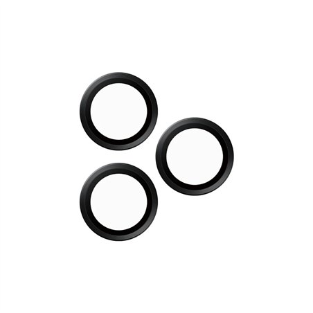 PanzerGlass Hoops Black Camera Lens Protector iP 16 Pro / Max