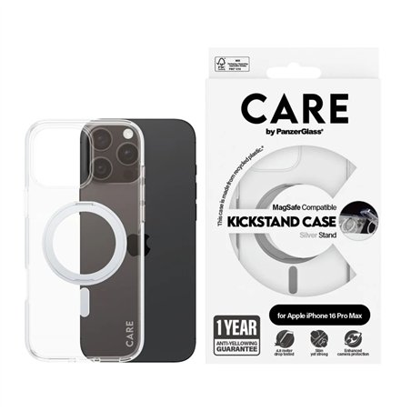 CARE by PanzerGlass Feature Case trasp. SI MagSafe iP 16 Pro Max