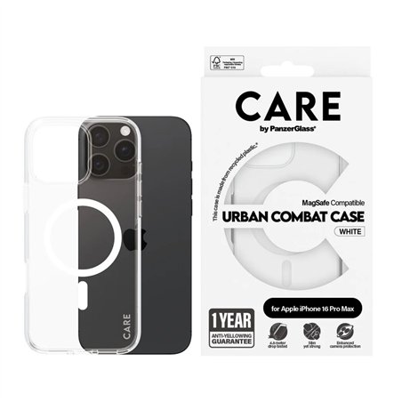 CARE by PanzerGlass Flagship cust.trasp. WH MagSafe iP 16 P M