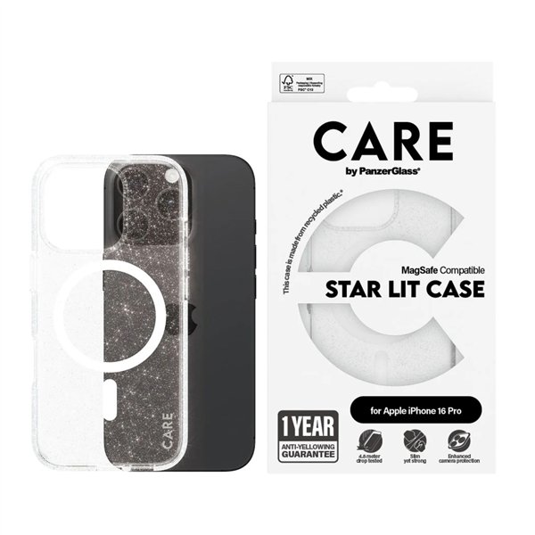 CARE by PanzerGlass Flagship Case Star WH MagSafe iP 16 Pro