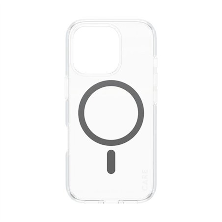 CARE by PanzerGlass Flagship cust.trasp. BK MagSafe iP 16 P