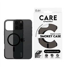 CARE by PanzerGlass Flagship Case Smokey BK MagSafe iP 16 P M 2