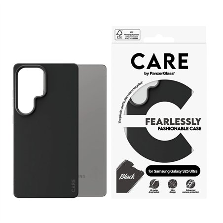 CARE by PanzerGlass Case nero Samsung  S25 Ultra