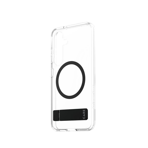 CARE by PanzerGlass Case Transp Bl Kickstand Qi S25