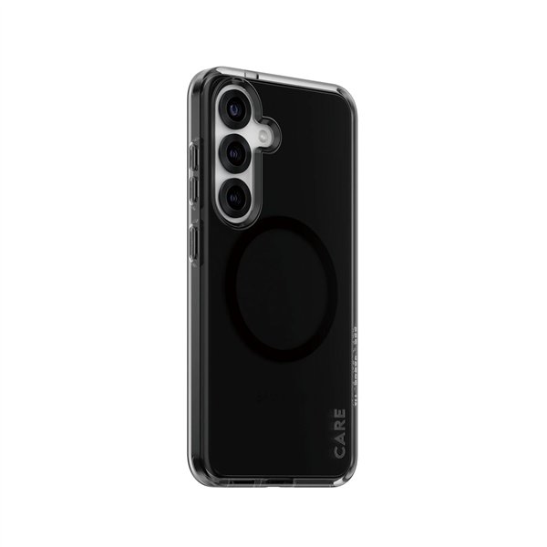 CARE by PanzerGlass Case Urban Combat Smokey Black Qi S25