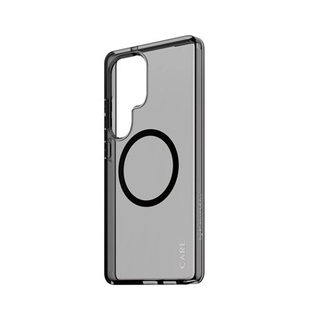 CARE by PanzerGlass Case Urban Combat Smokey Black Qi S25 U