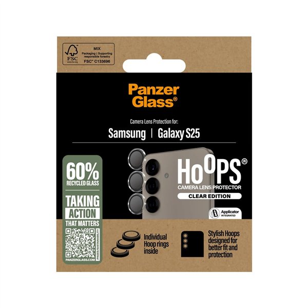 PanzerGlass Hoops Transparent Lens Protector Samsung  S25