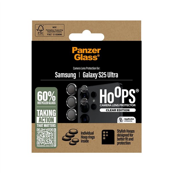 PanzerGlass Hoops Transparent Lens Protector Samsung  S25 U