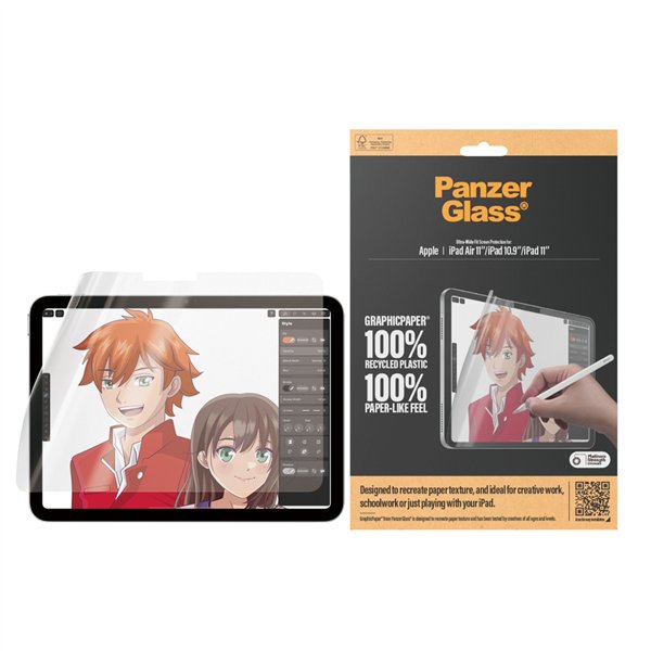 PanzerGlass GraphicPaper Screen Prot. iPad Air 11/ iPad 10.9/11