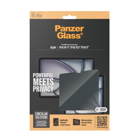 PanzerGlass Privacy Screen Protector iPad Air 11/iPad 10.9