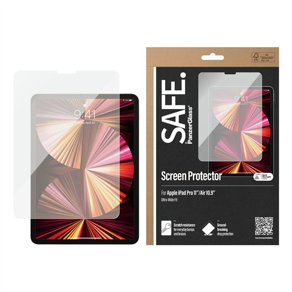 SAFE by PanzerGlass Screen Protector iPad Pro 11 / Air 10.9