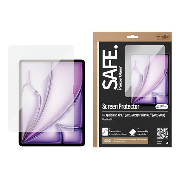 SAFE by PanzerGlass Scree Protector iPad Pro 13 / Air 13