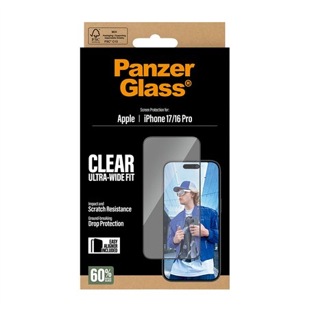 PanzerGlass iP 17 iP 16 Pro UWF EasyAligner