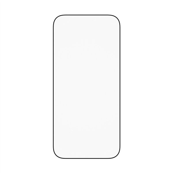 PanzerGlass iP 17 Air UWF Fastfit con bordo nero