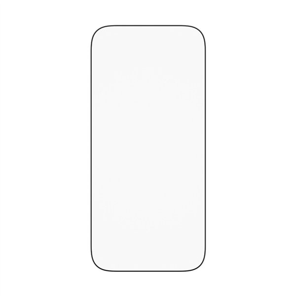 PanzerGlass iP 17 Pro UWF Fastfit con bordo nero