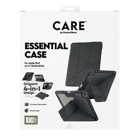 CARE by PanzerGlass TPU Essential Case iPad Air 13 nero