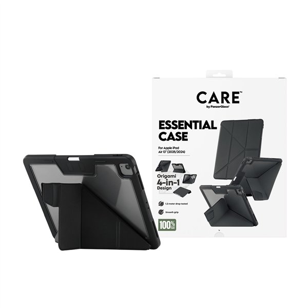 CARE by PanzerGlass TPU Essential Case iPad Air 13 nero