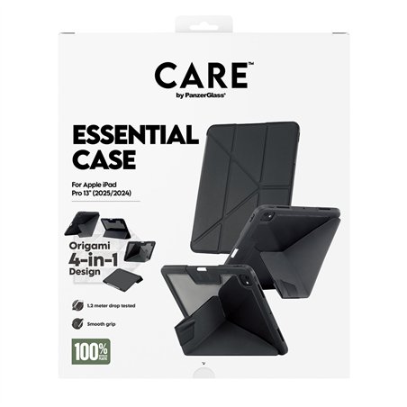 CARE by PanzerGlass TPU Essential Case iPad Pro 13 nero