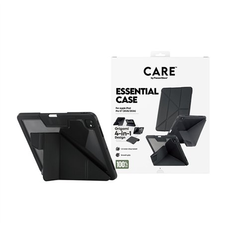 CARE by PanzerGlass TPU Essential Case iPad Pro 13 nero