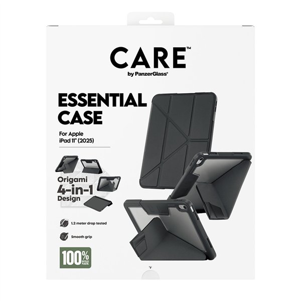 CARE by PanzerGlass TPU Essential custodia iPad 11 nero
