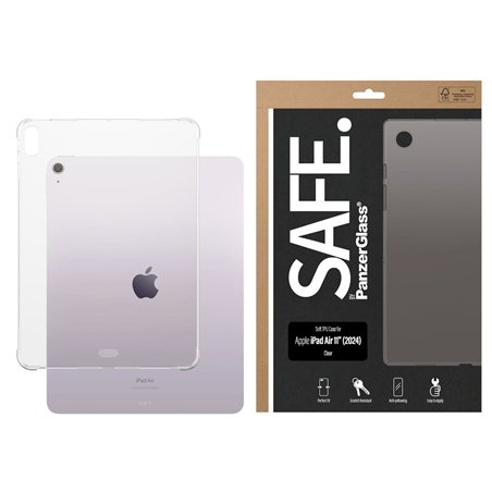 SAFE by PanzerGlass TPU custodia trasparente iPad Air 11 2024
