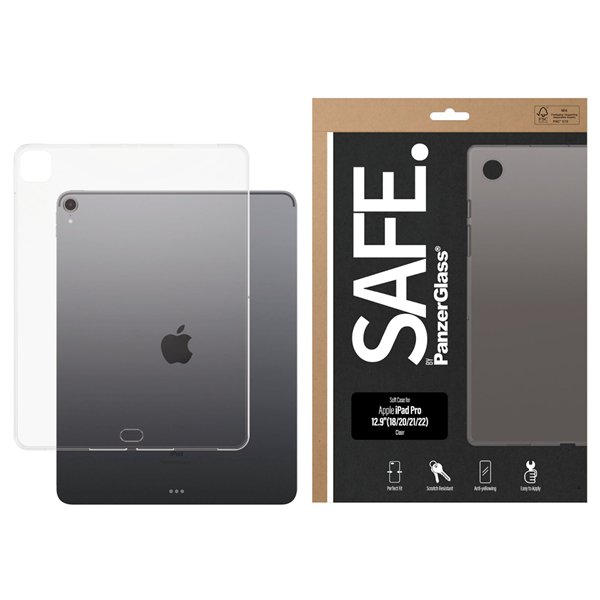 SAFE by PanzerGlass Case iPad Air 12.9 trasparente