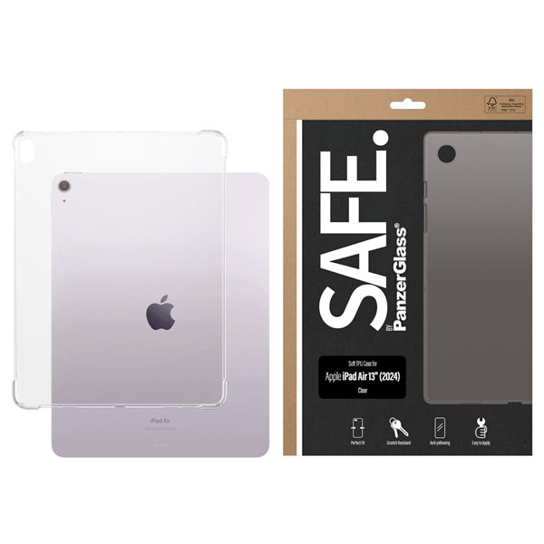 SAFE. by PanzerGlass TPU Case Transparent iPad Air 13