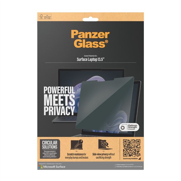 PanzerGlass Privacy Filters M Microsoft Surface 13.5   2-6
