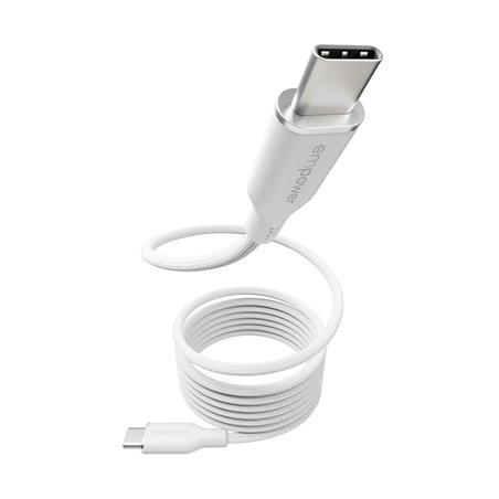 PanzerGlass empower Magnetic 240W USB-C a USB-C 1.5m bianco