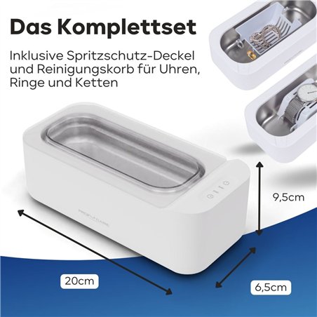 Proficare PC-USR 3120 bianco Pulitore a ultrasuoni