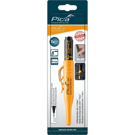 Pica INK marcatore per fori profondi nero SB