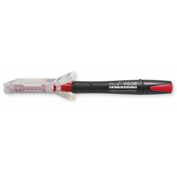 Pica VISOR permanent mine di ricambio sets, rosso