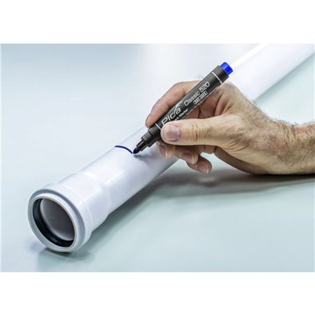 Pica pennarello permanente 1-4mm punta rotonda, blu