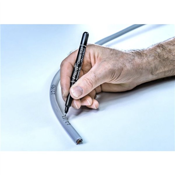 Pica Permanent-Pen, 0,7mm nero