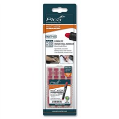 Pica VISOR permanent sets mine di ricambio, rosso / SB