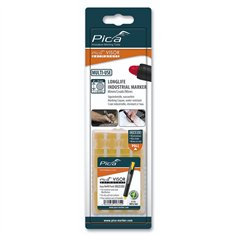 Pica VISOR permanent sets mine di ricambio, giallo / SB