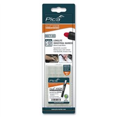 Pica VISOR permanent sets mine di ricambio, bianco / SB