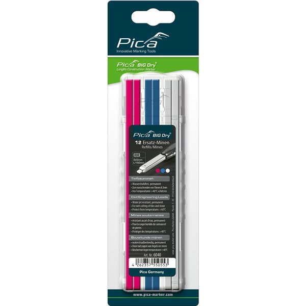 Pica BIG DRY set mine di ricamb. costruzioni assortite - SB