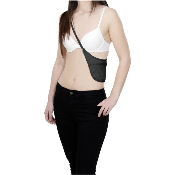 Pacsafe Coversafe S80 Borsa a tracolla segreta nera