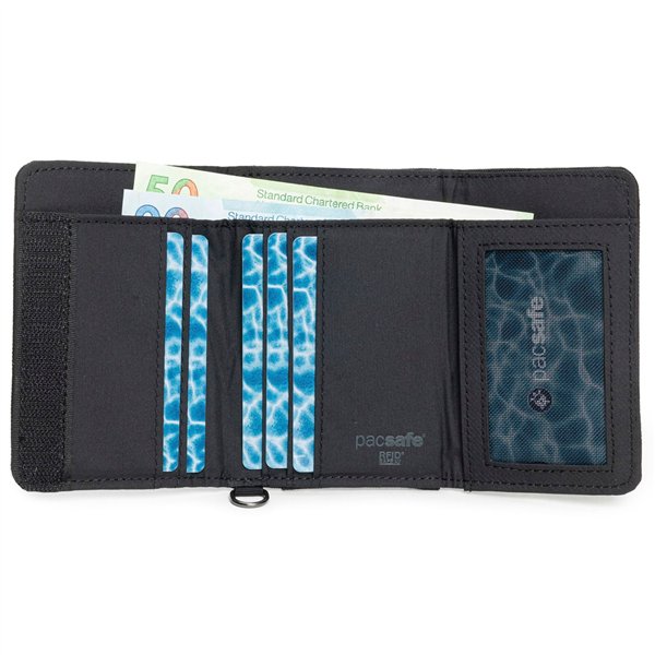 Pacsafe RFIDsafe portafoglio 3 pz. nero