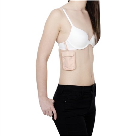 Pacsafe Coversafe S25 Bra Bag rosa