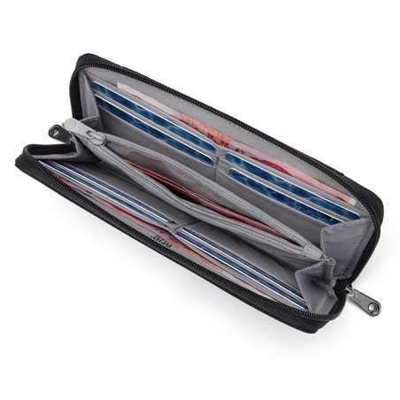 Pacsafe RFIDsafe Continental portafoglio nero