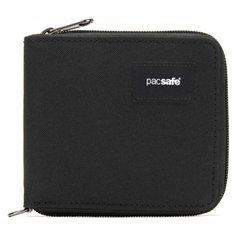 Pacsafe RFIDsafe Zip Around portafoglio nero
